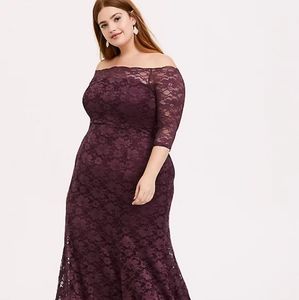Torrid lace gown